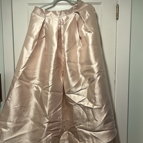 Long Cream Skirt - Picture 3 of 5